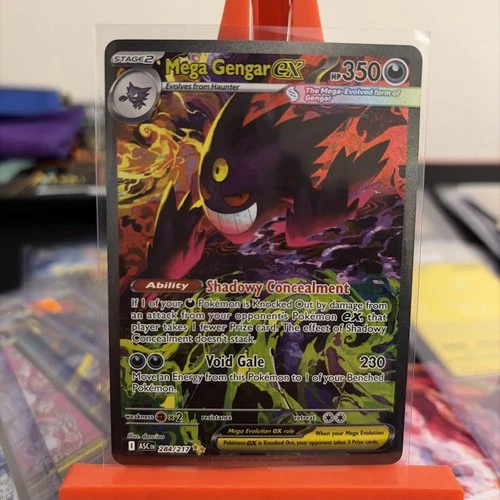 Mega Gengar EX 284/217 SIR Special Illustration Rare NM Ascended Heroes 🔥