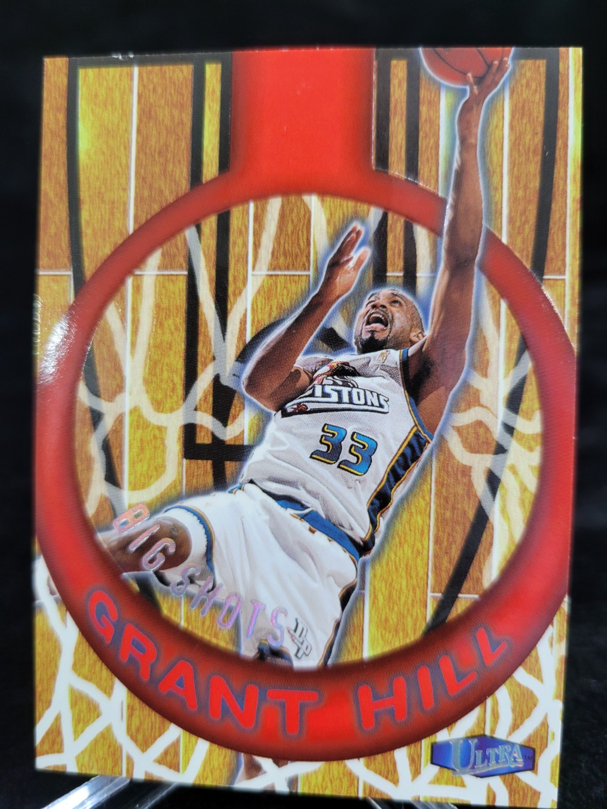 1997-98 Fleer Ultra  Big Shots  #6-BS   Grant Hill   Detroit Pistons   EX-NM
