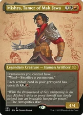 Mishra, Tamer of Mak Fawa Borderless Regular - The Brothers' War MTG-NM