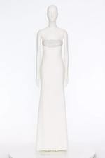 44IT- Valentino White Bridal Gown dress- With Tags- 12K