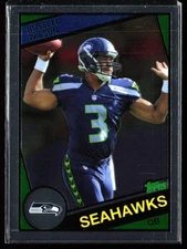 2012 Topps Chrome RUSSELL WILSON Rookie RC 1984 Throwback Giants!
