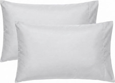 EXQ Home Toddler Pillowcases 13X18, Set of 2 Light Grey Small Pillow Case Fi