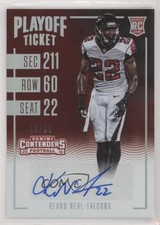 2016 Panini Contenders Playoff Ticket 53/99 Keanu Neal #107 Auto b9e