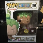 Funko Pop! One Piece Zoro (Enma) GITD #1288 Chalice Collectibles Exclusive