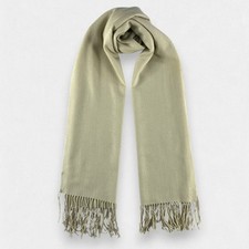 DKNY Scarf Muffler Neck Wrap Scarf Wool Cashmere Unisex Scarves