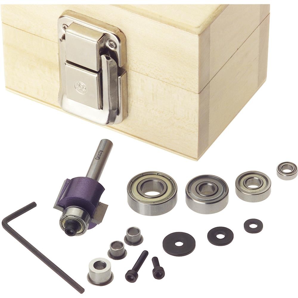 H5546 Deluxe Rabbeting Set 1 - 1/4" Shank