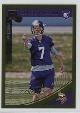 2018 Panini Donruss Rookie Press Proof Gold 25/50 Daniel Carlson #399 08uu