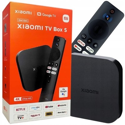 Xiaomi Mi TV Box S 2nd Gen 4K UltraHD Streaming Media Player NEU