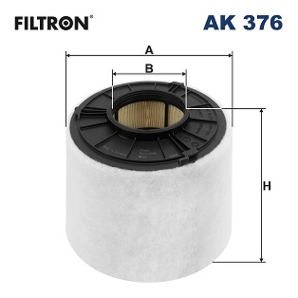 Luftfilter Filtron Ak 376 Filtereinsatz FüR Audi F5A 8W5 F5F 8WD B9 A4 8W2 A5 Q5-image