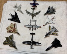 Die Cast Metal Toy Military Airplane Lot. 14 Planes