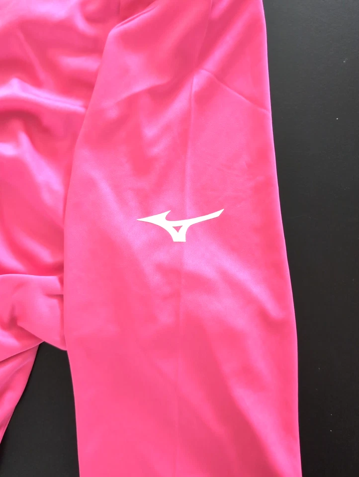 *Camisa de manga larga Defect Mizuno Performance para hombre talla L rosa neón protección solar Foto 3 de 4