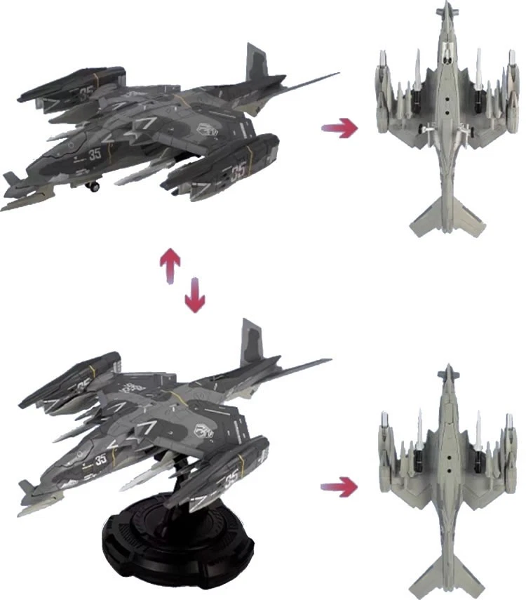 Modelo de producto terminado 1/144 The South Heaven Gate Project "HanGuang tipo B" Foto 4 de 4