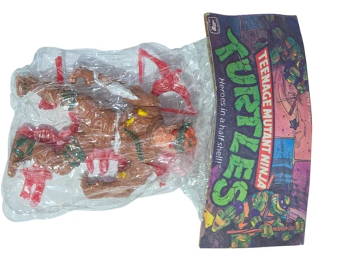 VINTAGE TOY BOOTLEG MEXICAN FIGURE Teenage Mutant Ninja Turtles KING RAT 80'S