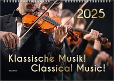 Kalender 2025 für Klassik-Musik-Freunde DIN ...