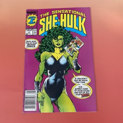 The Sensational She-Hulk #1 First Issue Vintage 1989 Marvel Comic Book