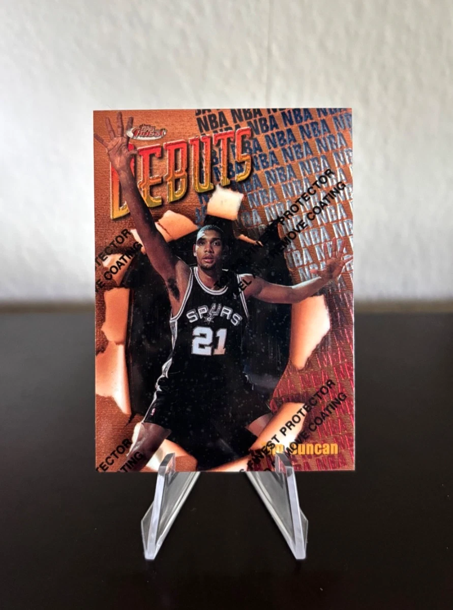 Topps Tim Duncan Basketball Rookie Sports Trading Cards for sale