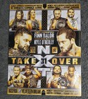 NXT SIGNED TAKEOVER 31 POSTER 10/2020 AUTOGRAPH Io Shirai Finn Balor Swerve /50 — photo 1
