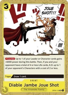 Diable Jambe Joue Shot - OP04-116 - UC - Near Mint