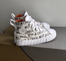   Converse High Orange/White  Not A Chuck  Toddler Sneakers- SZ 6 C