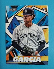 2021 Topps Fire Deivi Garcia RC #72 New York Yankees