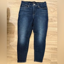 Lucky Brand Mid Rise Skinny Ava Jeans Women  s 12/31 Ankle Dark Wash Stretch