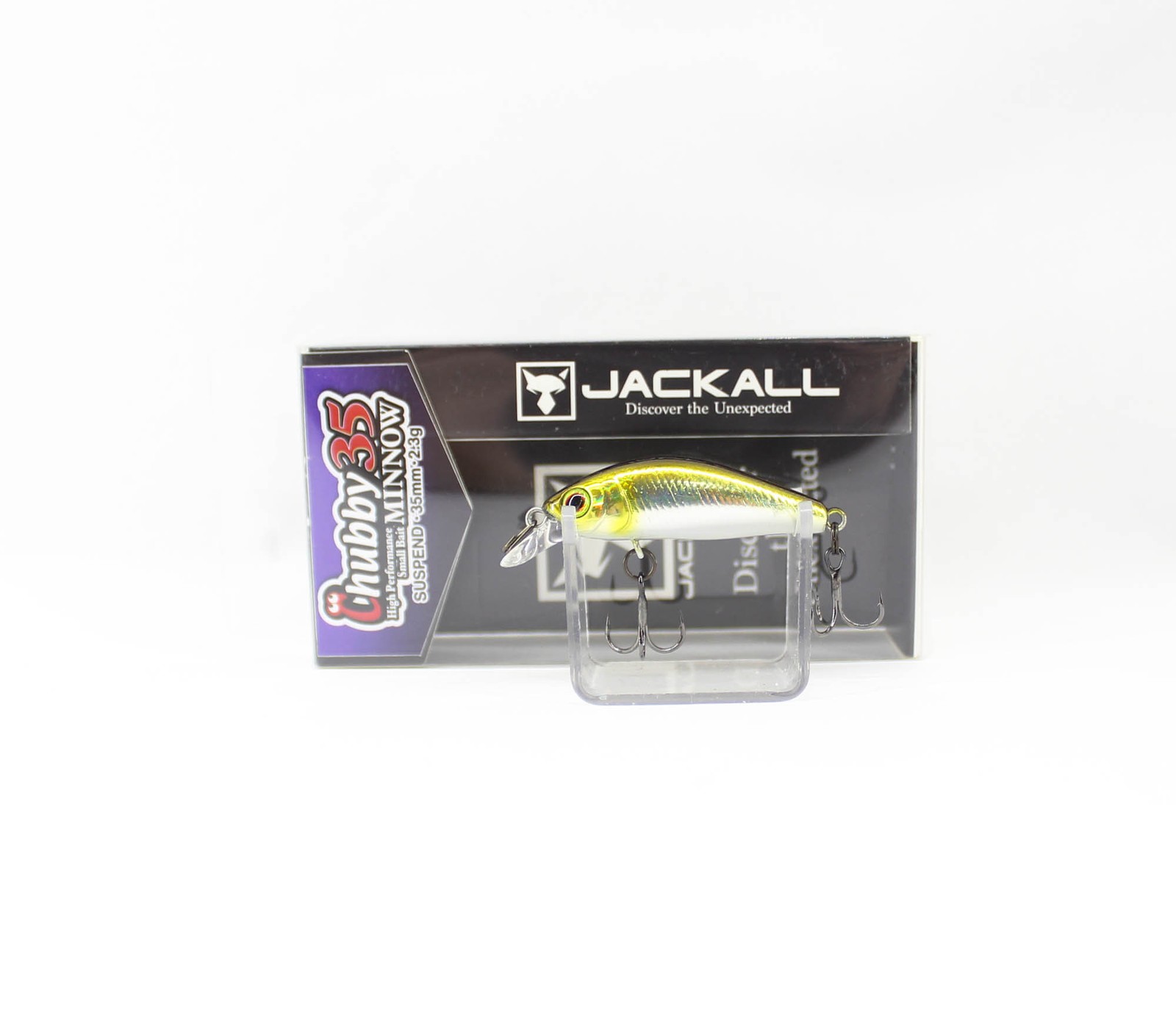 Jackall Chubby Minnow 35 Suspend Lure HL Shad (0307)