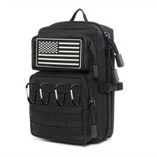 LUCIERNAGA Tactical Molle Pouch - EDC Nylon Tool Bag with Phone Holder