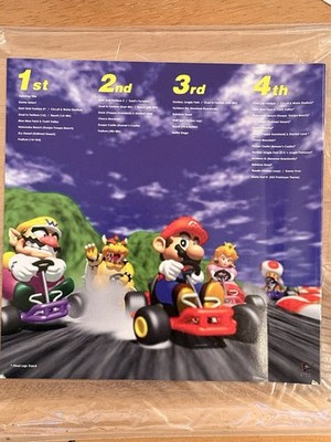 Mario Kart 64 Vinyl LP Black Vinyl 2D Ninja 2DNR006 NOT MOONSHAKE