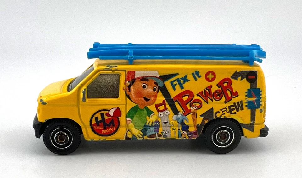 Ford Panel Van Matchbox Car 1999 - Disney Handy Manny Diecast Van Foto 2 de 4
