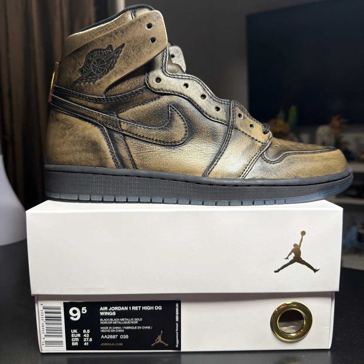 Jordan 1 Retro OG High Wings | eBay