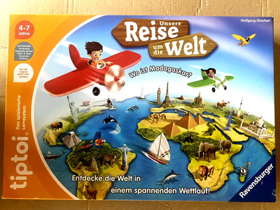 RAVENSBURGER Spiel tiptoi  Unsere Reise um die Welt