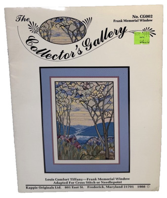 The Collector's Gallery Cross Stitch Pattern Frank Memorial Window CG002