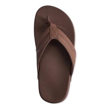 Wonder Nation Little Big Boys Boys Casual Flip Flops, Size 4.5 Brown--EBZ1--