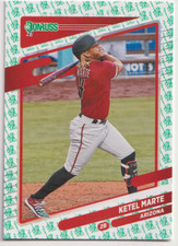 2021 Donruss Statue Of Liberty Emoji #113 Ketel Marte Arizona Diamondbacks