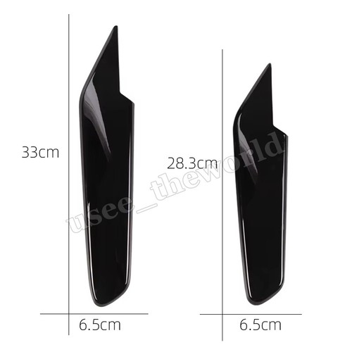 For Honda Civic 11th 2022-2025 2024 Interior Door Armrest Strip Cover Trim Black - Picture 10 of 11
