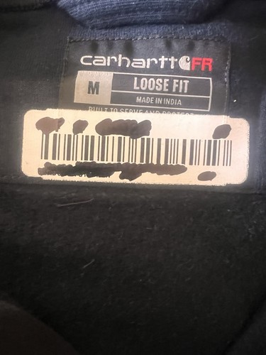 Carhartt FR Force Original Fit Midweight Hooded Zip-Front Sweatshirt Item# 10498 - Picture 8 of 10