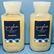   AVE  GINGHAM  2PK  Travel Shampoo  Bath  Body Works  SHIPS FREE 