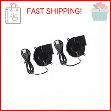 DORHEA 2Pcs 7530 Fan 75x30mm DC 12V 75mm x 30mm Brushless Cooling Fan, Replace