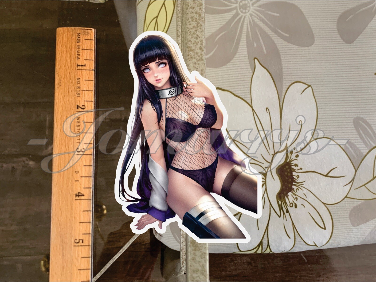 Naruto - Anime - Hinata Hyuga “Intimates” Lingerie Bikini Sun Fun Sticker  Vinyl | eBay
