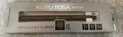 Kuru Toga Metal Nocturne Black 0.5mm Mechanical Pencil -NEW-