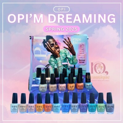 OPI ''OPI'm Dreaming'' Spring 2025 Nail Lacquer FULL COLLECTION 12pcs + Display