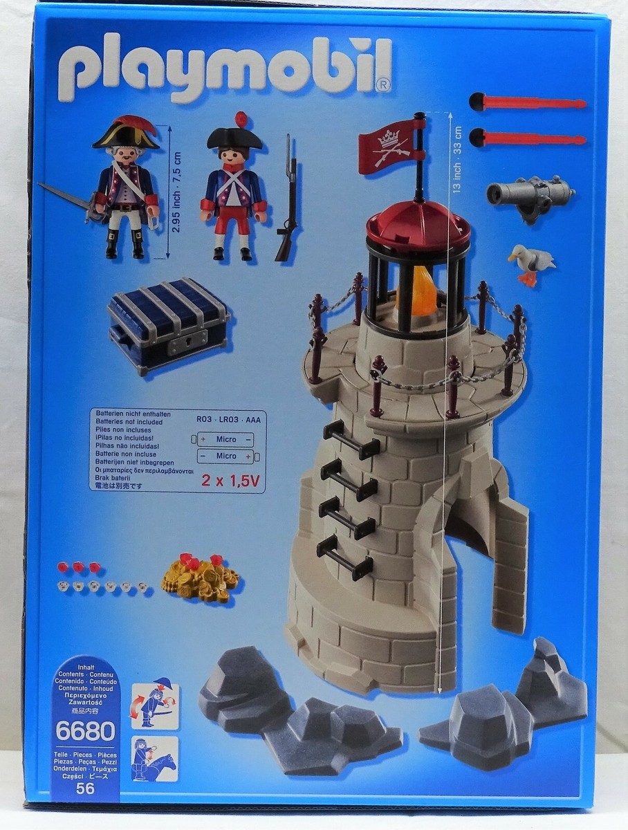 FIGURINE PLAYMOBIL SOLDAT Français 6435 Pirate Général Marine Officier