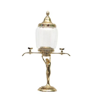 Absinthe Fountain lady 2 spouts Gold