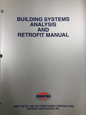 SMACNA Building Systems Analysis & Retrofit Manual 1st ED 1995