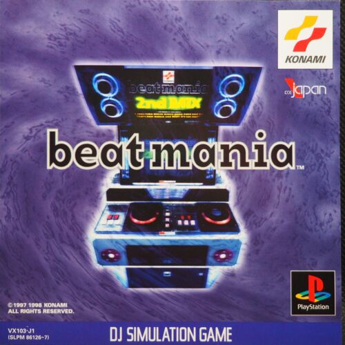 Sony PS1 Playstation Beatmania 2ème Mix Japon Importation NTSC-J - Photo 1/6