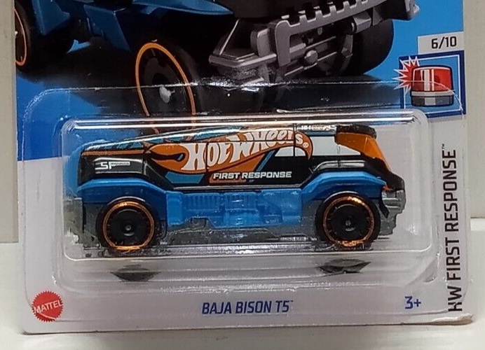 2024 Hot Wheels Baja Bison T5 58/250 HW First Response 6/10