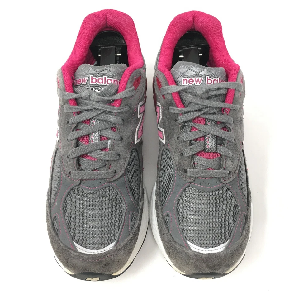New Balance 990 v3 EE. UU. Zapatos para Caminar Tenis Mujer Talla 7 Gris Rosa Cáncer Foto 4 de 4