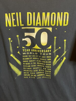 ミュージシャン Neil Diamond 50th Anniversary World Tour Neil Diamond Original 50th Anniversary World Tour Concert
