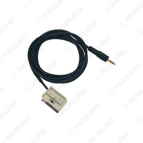AUX Audio Input Cable 3.5mm Audio cord Male for BMW E39 E53 X5 E60 E61 - Picture 2 of 7