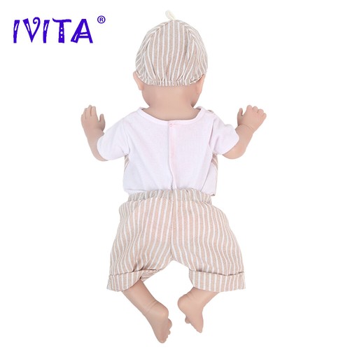 20"Sleeping Baby Lifelike Boy and Girl Doll Full Silicone Real Touch Toddler Toy - Picture 13 of 13